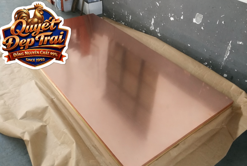 Đồng Đỏ Tấm,Nguyên Chất 99,9% - Ảnh 2