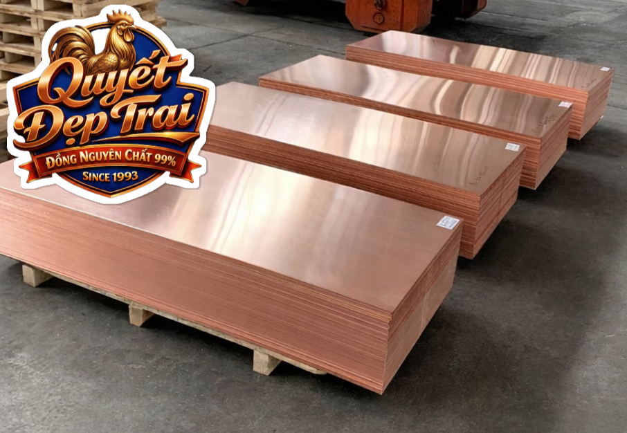 Đồng Đỏ Tấm,Nguyên Chất 99,9% - Ảnh 5