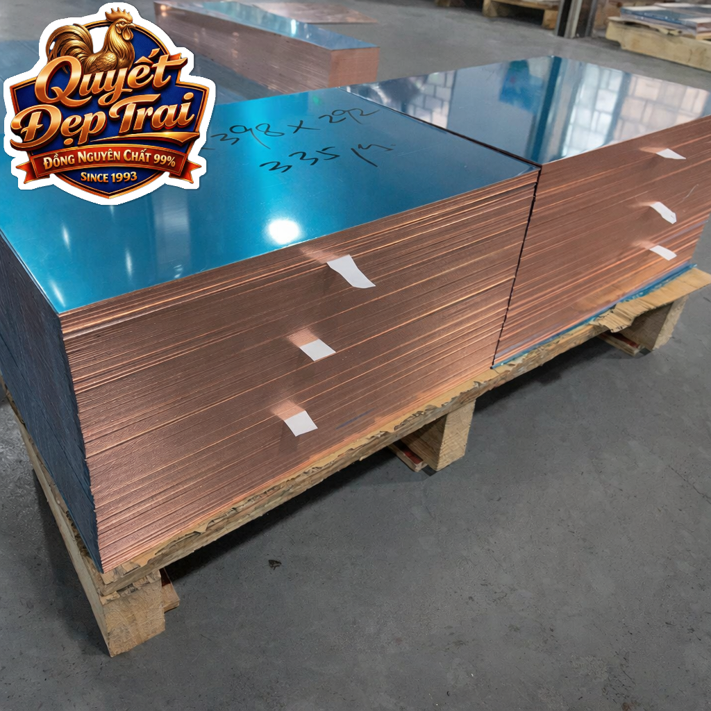 Đồng Đỏ Tấm,Nguyên Chất 99,9% - Ảnh 6