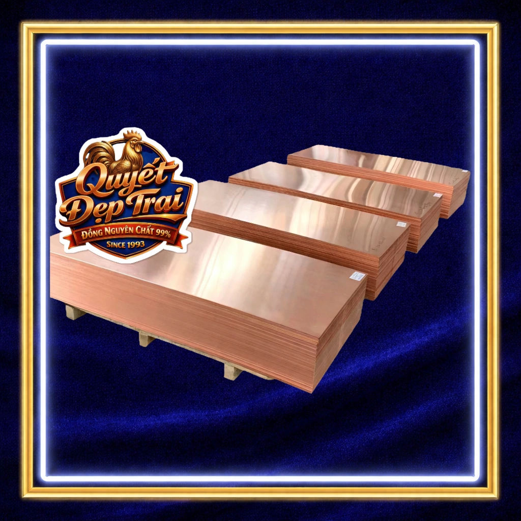 Đồng Đỏ Tấm,Nguyên Chất 99,9%