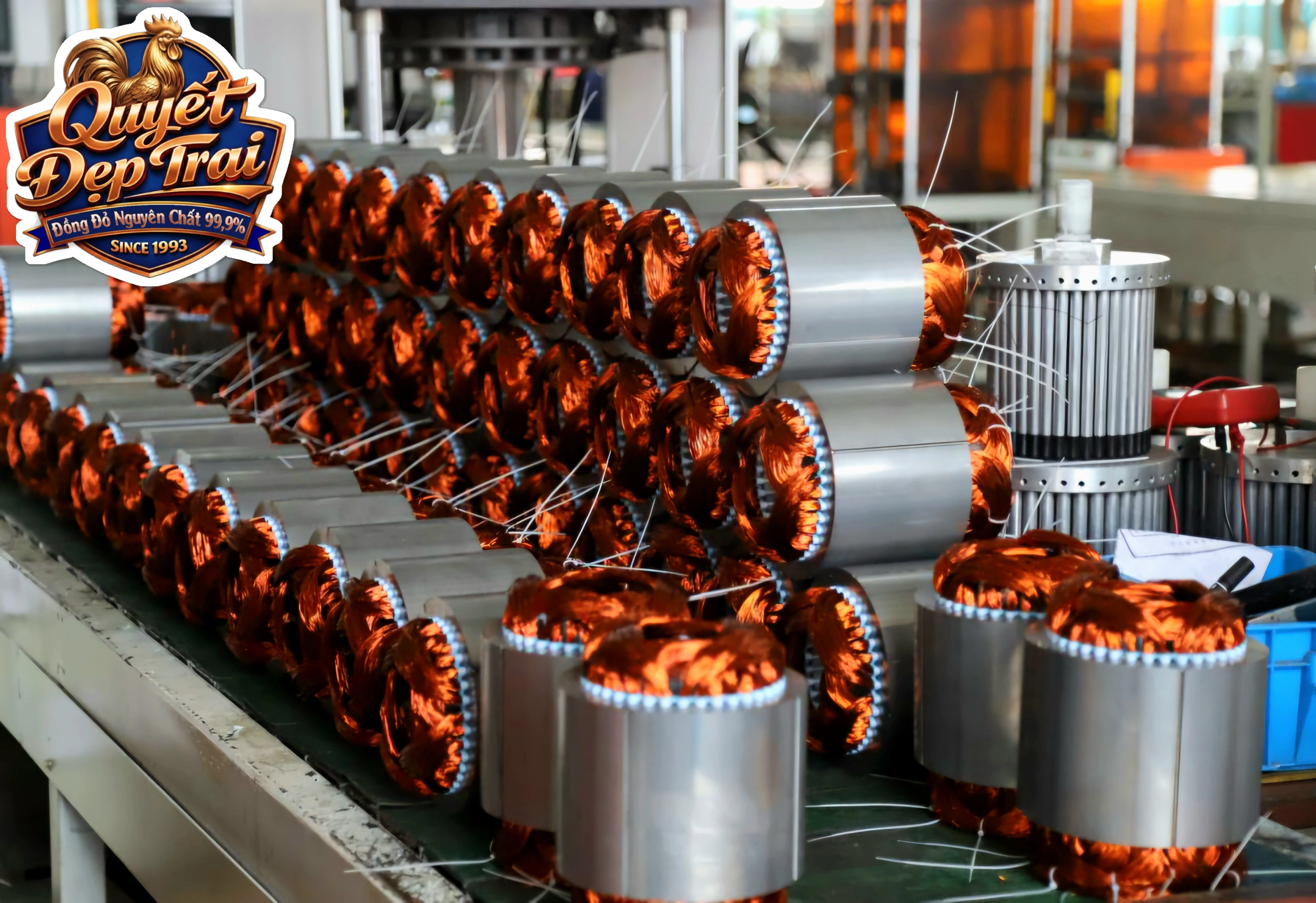 Công Dụng Của Đồng Đỏ,Trong Sản Xuất Công Nghiệp !