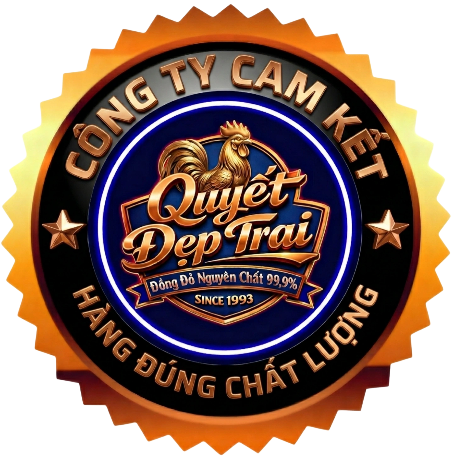 Công Ty - Quyết Đẹp Trai I Cam Kết Đồng Đỏ Nguyên Chất 99,9%